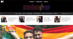 Desktop Screenshot of dominiopop.com